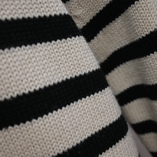 TOTEME | Signature Neutral Stripe Turtleneck Sweater