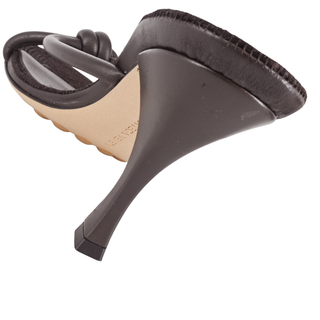 BOTTEGA VENETA | Blink Fondant Heeled Slide Sandals