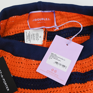 LA DOUBLE J' | Salt'N'Vinegar Striped Knit Shorts