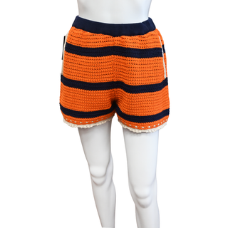 LA DOUBLE J' | Salt'N'Vinegar Striped Knit Shorts