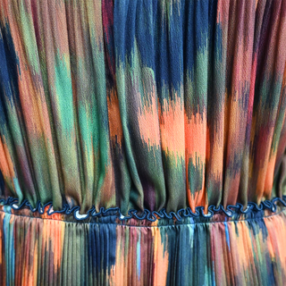 LAFAYETTE 148 | Levana Reverie Print Pleated Midi Dress