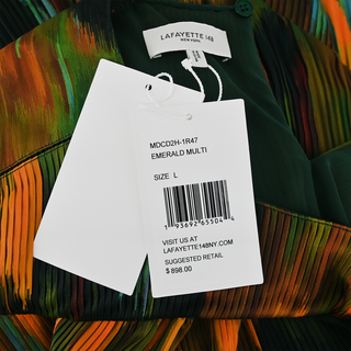 LAFAYETTE 148 | Levana Reverie Print Pleated Midi Dress