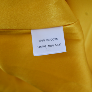 MARKARIAN | Valerie Yellow Sequin Halter Dress
