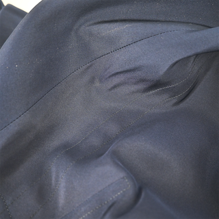 DIOR | Navy Silk Zip Short-Sleeve Jacket