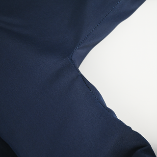 DIOR | Navy Silk Zip Short-Sleeve Jacket