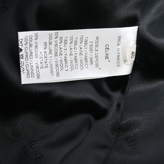 CELINE | Green Heathered Wool Blazer