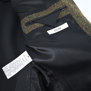 CELINE | Green Heathered Wool Blazer
