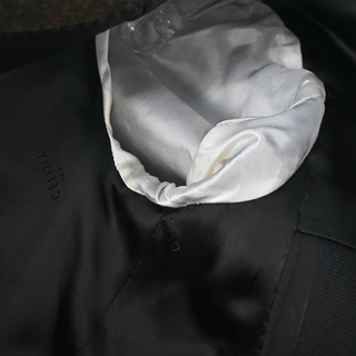 CELINE | Green Heathered Wool Blazer