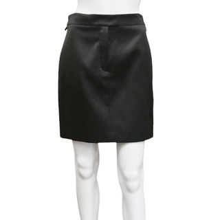 FENDI | Ebano Satin Mini Skirt