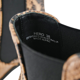 SENSO | Hero II Snake-Embossed Booties