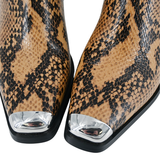 SENSO | Hero II Snake-Embossed Booties