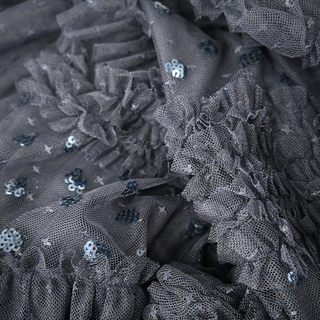 NEEDLE&THREAD | Vivian Navy Embellished Gown