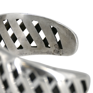 &nbsp; | Sterling Silver Woven Lattice Cuff Bracelet