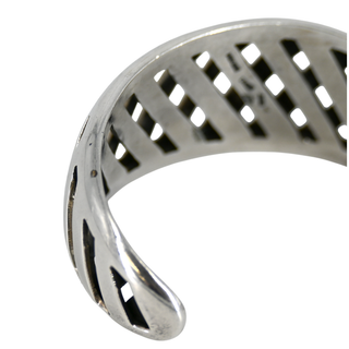 &nbsp; | Sterling Silver Woven Lattice Cuff Bracelet