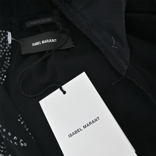 ISABEL MARANT | Robe Vienna Black Crepe Mini Dress