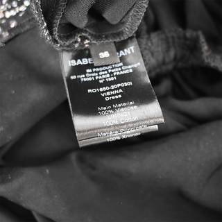 ISABEL MARANT | Robe Vienna Black Crepe Mini Dress