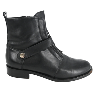 FENDI | Black Leather Booties