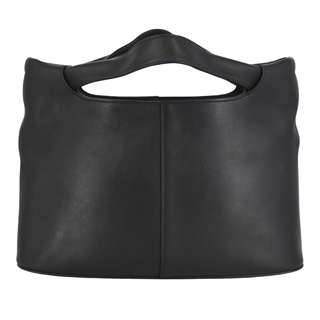 Camden Black Leather Shoulder Bag