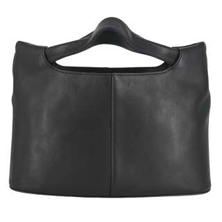 THE ROW | Camden Black Leather Shoulder Bag