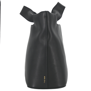 THE ROW | Camden Black Leather Shoulder Bag