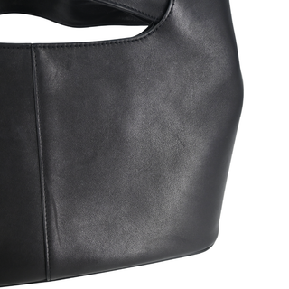 THE ROW | Camden Black Leather Shoulder Bag