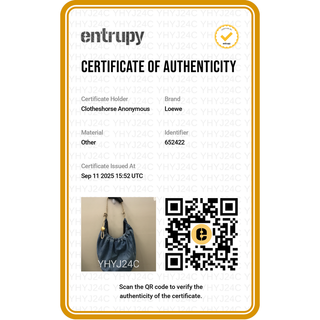 LOEWE | Washed Denim Medium Squeeze Bag