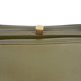 KHAITE | Olive Green Cate Leather Handle Bag