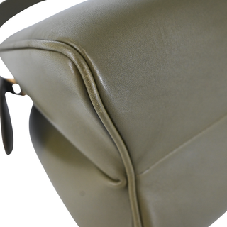 KHAITE | Olive Green Cate Leather Handle Bag