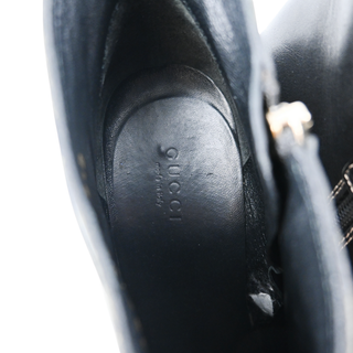 GUCCI | GG Leather Ankle Zip Booties
