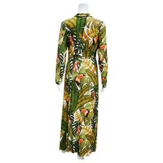 FARM RIO | Paradise Forest Toucan Maxi Dress