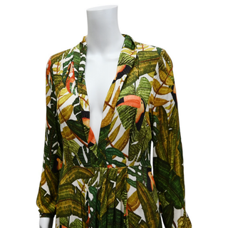 FARM RIO | Paradise Forest Toucan Maxi Dress