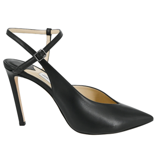 JIMMY CHOO | Black Leather Heels
