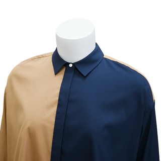 PARTOW | Theo Colorblock Poplin Shirt
