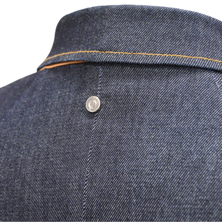 SOSKEN | Dark Blue Oversized Denim Blazer