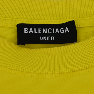 BALENCIAGA | Yellow Logo Graphic T-Shirt