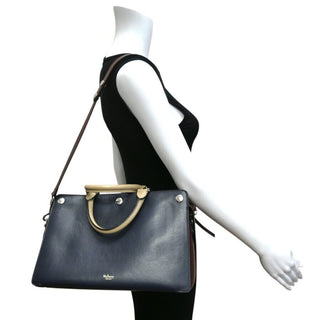 MULBERRY | Colorblock Leather Satchel Bag