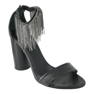 FABIANA FILIPPI | Fringed Bead-Embellished Heeled Sandals