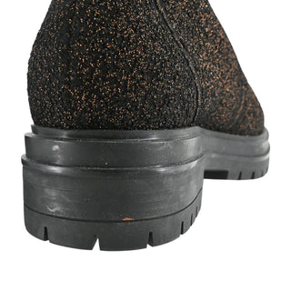 GIANVITO ROSSI | Torrance Bronze Metallic Sock Booties