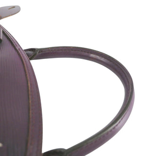 LOUIS VUITTON | Lockit Purple Epi Leather Top Handle Bag