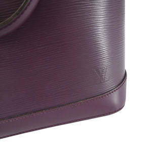 LOUIS VUITTON | Lockit Purple Epi Leather Top Handle Bag