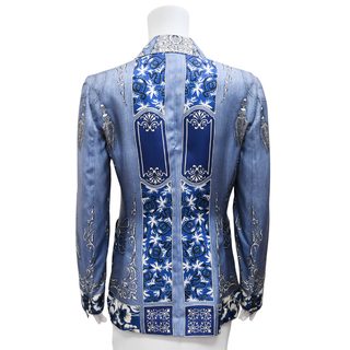 ETRO | Blue Paisley Blazer