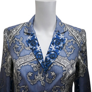 ETRO | Blue Paisley Blazer