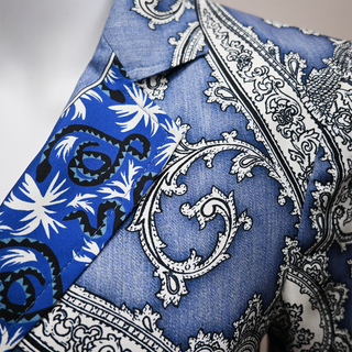 ETRO | Blue Paisley Blazer