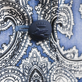 ETRO | Blue Paisley Blazer