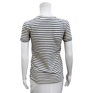 LOEWE | Logo Applique Striped T-Shirt
