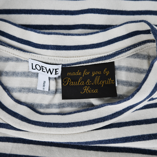 LOEWE | Logo Applique Striped T-Shirt