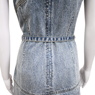 PHILLIP LIM | Washed Indigo Denim Dress