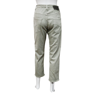 BRUNELLO CUCINELLI | Light Sage The Straight Low Waist Jeans