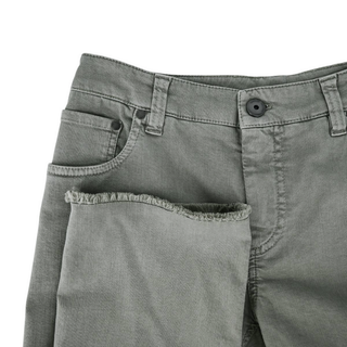 BRUNELLO CUCINELLI | Light Sage The Straight Low Waist Jeans