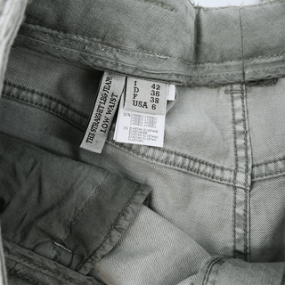 BRUNELLO CUCINELLI | Light Sage The Straight Low Waist Jeans